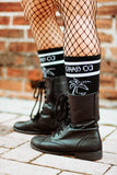 Black & White Crew Socks - The Gnarly Company