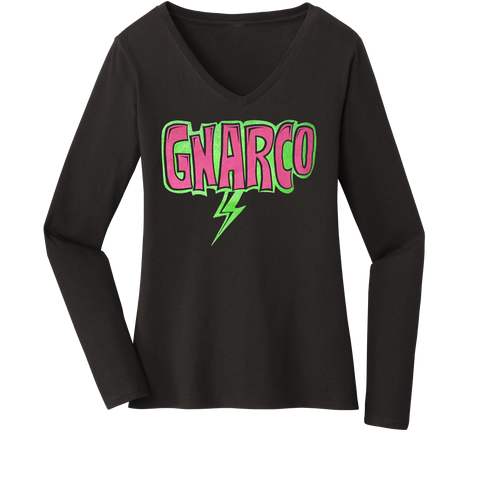 The Blurb Long Sleeve Women's Tee - The Gnarly Company