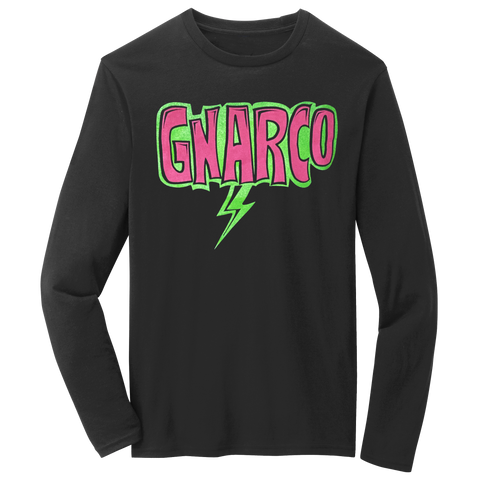 The Blurb Long Sleeve Men's Tee - The Gnarly Company