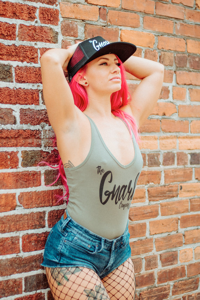 The Classic Gnarly Company Tank Top Bodysuit
