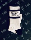 Black & White Crew Socks - The Gnarly Company