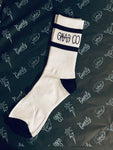 Black & White Crew Socks - The Gnarly Company