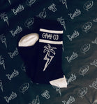 Black & White Crew Socks - The Gnarly Company