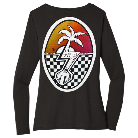 The Wrench Long Sleeve Women's Tee - The Gnarly Company